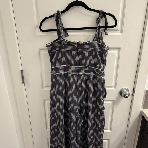 Anthropologie Ikat Jumpsuit Size 10 Wide Leg - Picture 6 of 8